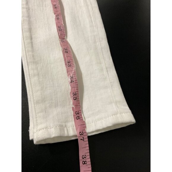 FRAME Jeans Ankle Le High Skinny White size 26 - Picture 13 of 14